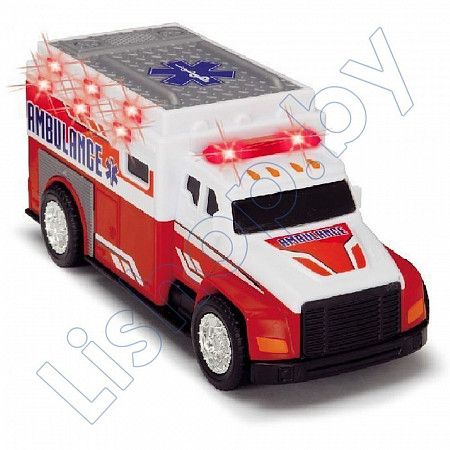 Машинка Dickie Toys Action Series Ambulance 15 см (203302013)