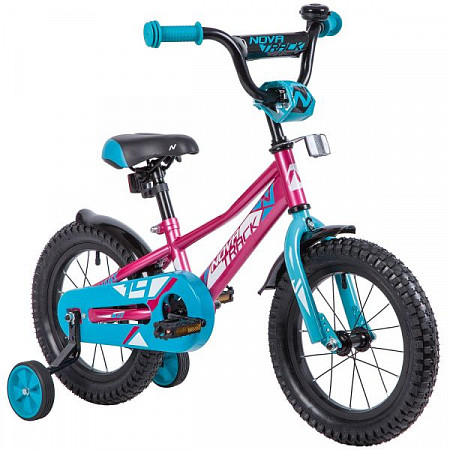 Велосипед Novatrack Valiant 14" (2019) Pink 143VALIANT.RD9