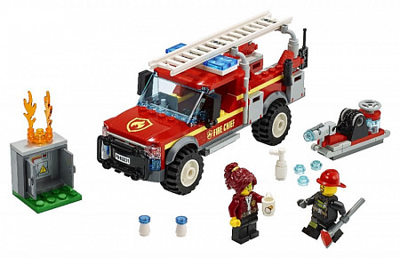 Конструктор LEGO City Грузовик начальника пожарной охраны 60231