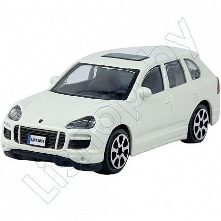 Машинка Bburago 1:43 Porsche Cayenne Turbo (18-30000/18-30217) white