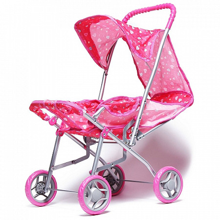 Коляска Buggy Boom Mixy Melogo 8807 Pink heart