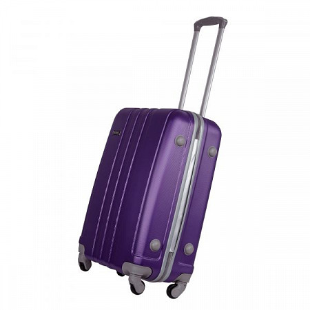 На картинке изображен Чемодан средний Polar 26" 2-ой Р12017-12 purple Чемодан средний Polar 26" 2-ой Р12017-12 purple
