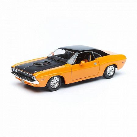 Масштабная модель автомобиля Maisto 1:24 Додж Челенджер (32518) orange