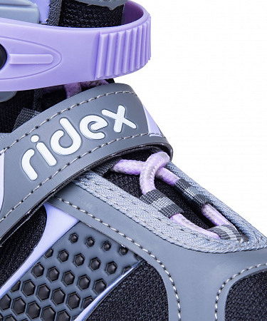 Роликовые коньки раздвижные Ridex Velum purple