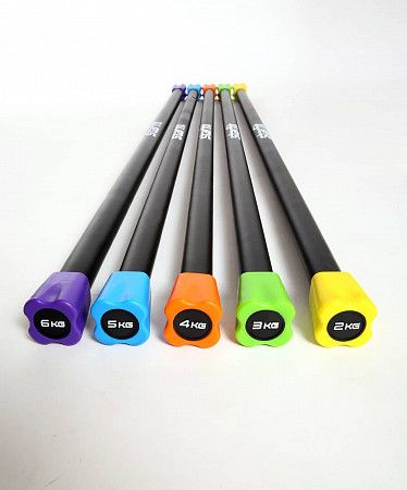 Бодибар STARFIT BB-301 неопреновый 3 кг black/green