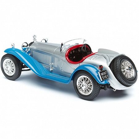 Коллекционная машина Bburago Alfa Romeo 8C 2300 Spyder Touring (18-12063) blue