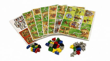 Настольная игра Hobby World Каркассон. Предместья и обитатели 1097