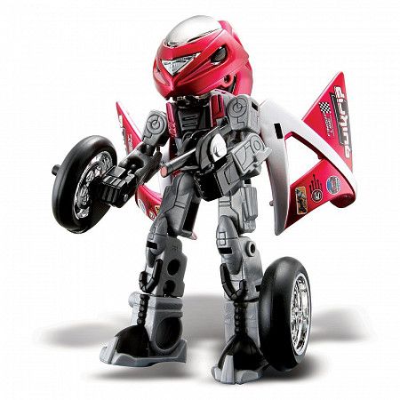 Мотоцикл-трансформер Maisto Quikrip (35003) red/silver
