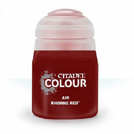 Краска для миниатюр Games Workshop Warhammer AIR: Khorne Red 24ML 28-03b