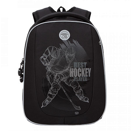 Рюкзак школьный GRIZZLY RAf-193-6 /1 black