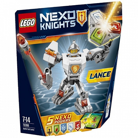 Конструктор LEGO NEXO KNIGHTS Боевые доспехи Ланса 70366