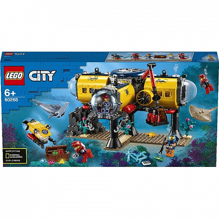 Конструктор LEGO City Океан: исследовательская база 60265