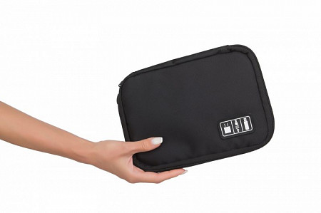 Органайзер Bradex Для зарядных устройств USB-флешек и других аксессуаров TD 0495 Black