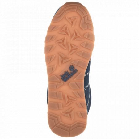 Полуботинки женские Jack Wolfskin Mountain Dna Low W blue / red