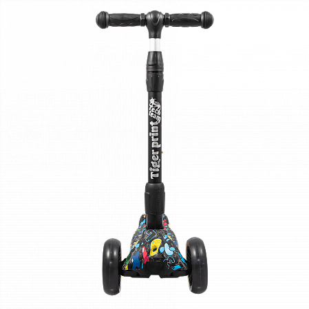 Самокат детский Tech Team Tiger Print 2020 Fire