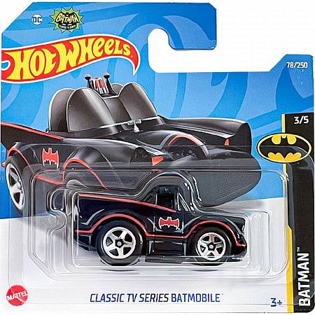 Машинка Hot Wheels Базовой коллекции Classic TV Series Batmobile 78/250 (5785 HCT04) mainline 2022