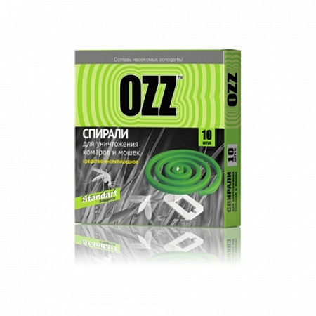 Антикомариные спирали OZZ