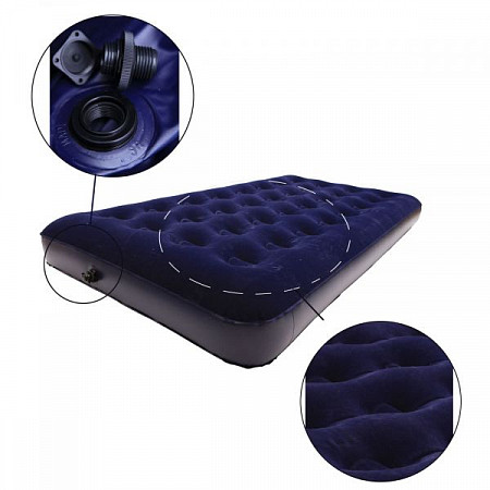 На картинке изображен Надувная кровать KingCamp Single Air Bed Large 3519A Надувная кровать KingCamp Single Air Bed Large 3519A