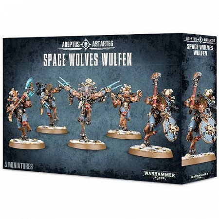 На картинке изображен Фигурки Games Workshop Warhammer: Space Wolves Wulfen 53-16 Фигурки Games Workshop Warhammer: Space Wolves Wulfen 53-16