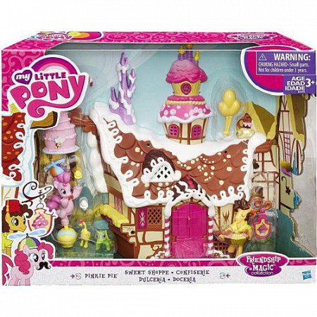 Игровой набор My Little Pony Коллекционный Сахарный дворец пони (B3594)