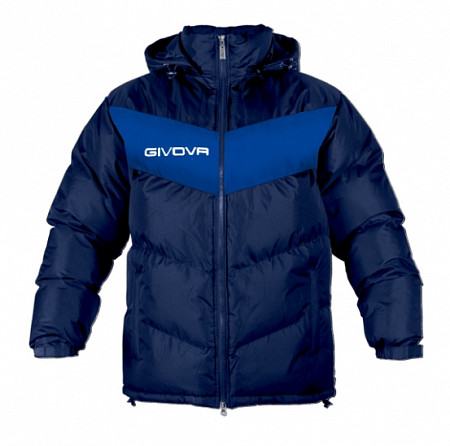 Зимняя спортивная куртка Givova Podio G009 blue