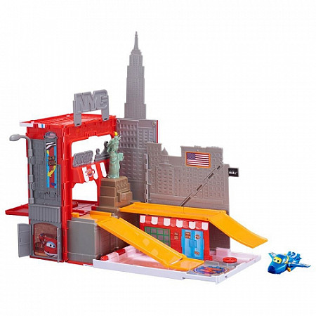 На картинке изображен Игровой набор Super Wings Джером в Нью-Йорке YW710820 Игровой набор Super Wings Джером в Нью-Йорке YW710820