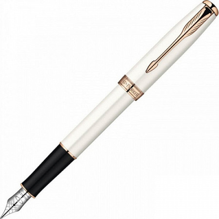 Ручка Parker S0947360 white/gold
