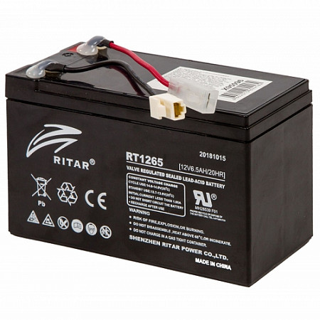 Батарея для электросамоката Novatrack 12V 6.5AH ESCOO.BL/PN Х95096