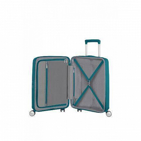 Чемодан малый American Tourister Soundbox 32G*14 001 dark turquoise