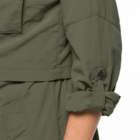 Куртка женская Jack Wolfskin Saguaro Parka Women woodland green