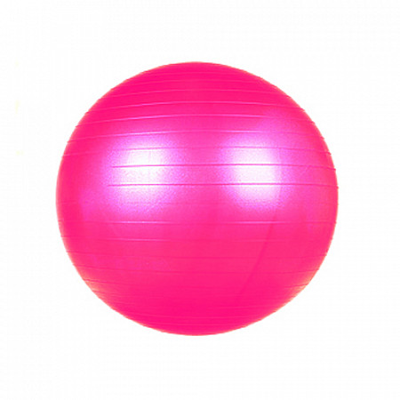 Мяч гимнастический, для фитнеса (фитбол) 65 см 601114-1 pink