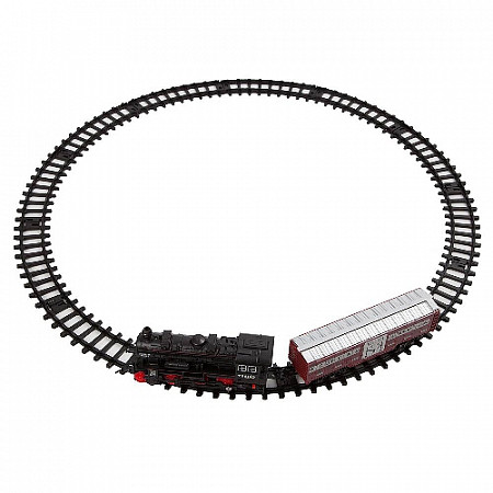 На картинке изображен Железная дорога Train Track HX2015-11/13/16 на батарейках Железная дорога Train Track HX2015-11/13/16 на батарейках