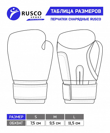 Перчатки снарядные Rusco black