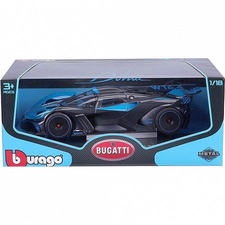 Машинка Bburago 1:18 Bugatti Bolide (18-11047) blue