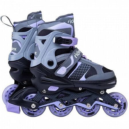 Роликовые коньки раздвижные Ridex Velum purple