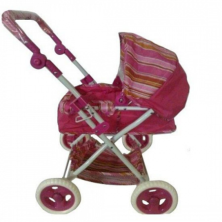 На картинке изображен Коляска-люлька Shenzhen Toys для кукол Д79530 pink (с цветочками) Коляска-люлька Shenzhen Toys для кукол Д79530 pink (с цветочками)