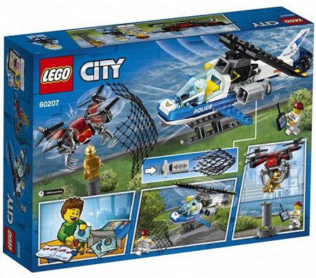 Конструктор LEGO City Воздушная полиция: погоня дронов 60207