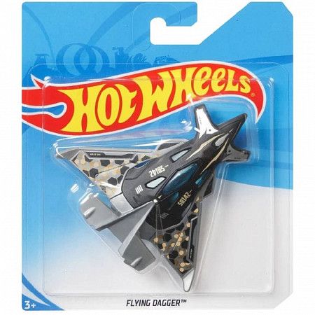 Самолет Hot Wheels Flying Dagger (BBL47 GMB74) gray