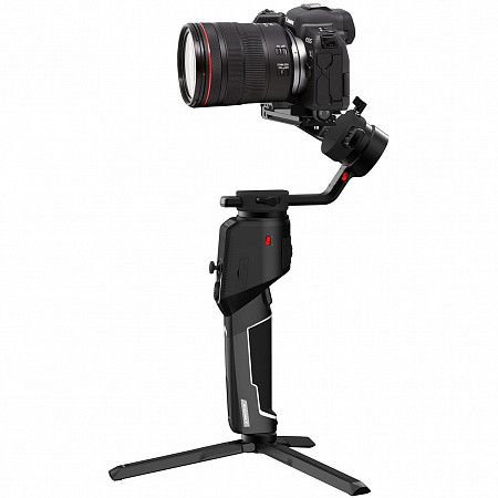 На картинке изображен Стабилизатор для видеокамеры MOZA AirCross 2 Professional Kit Black Стабилизатор для видеокамеры MOZA AirCross 2 Professional Kit Black