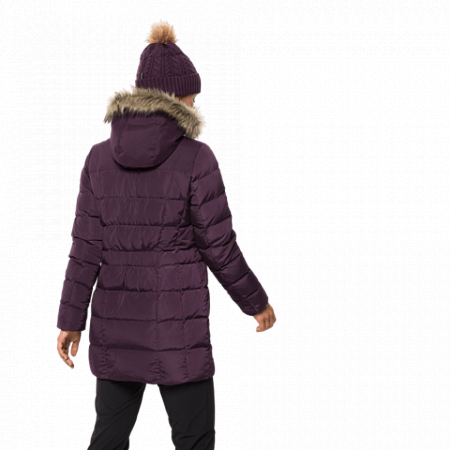 Пальто женское Jack Wolfskin Baffin Island Coat aubergine