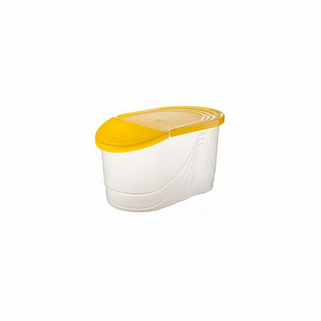 Емкость для сыпучих продуктов Berossi Wave 1 л lemon ИК34455000