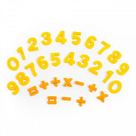 Набор Полесье Первые уроки 20 цифр + 10 математических знаков 70654
