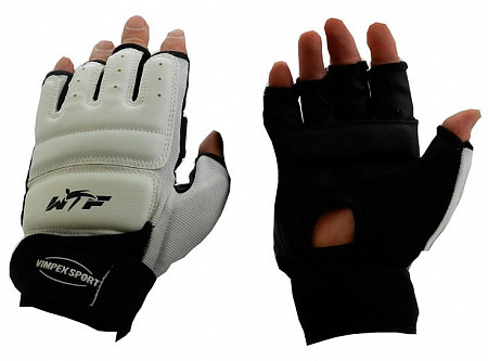 На картинке изображен Перчатки тэквондо Vimpex Sport G-WTF Перчатки тэквондо Vimpex Sport G-WTF