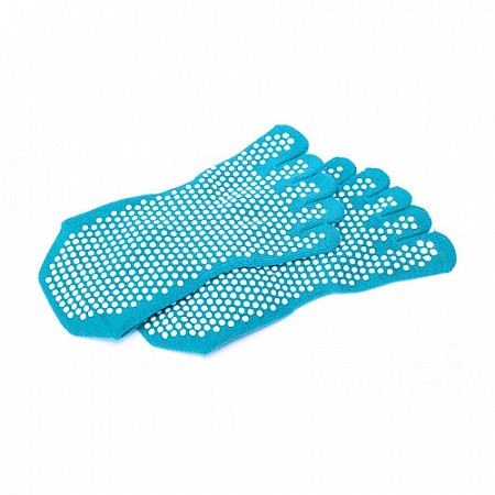 Носки противоскользящие Bradex для занятий йогой закрытые SF 0350 Turquoise