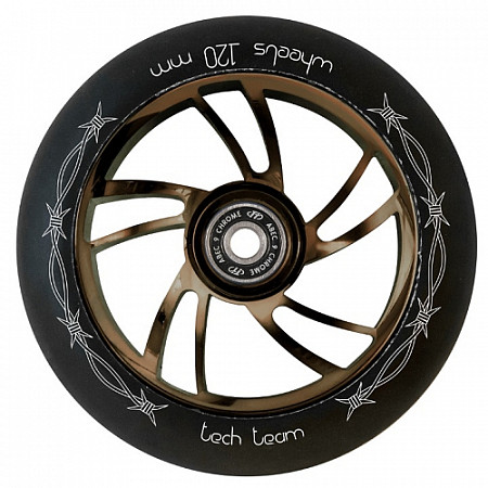 Колесо Tech Team Big Brock 120 мм brown