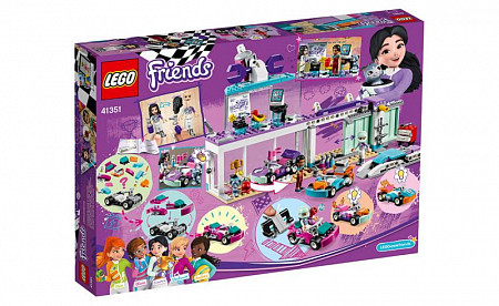 Конструктор LEGO Friends Мастерская по тюнингу автомобилей 41351