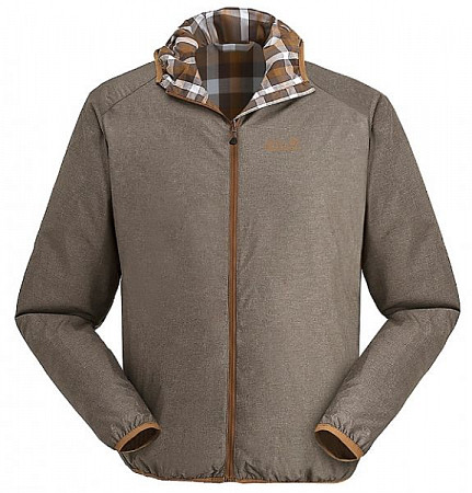 На картинке изображен Куртка Jack Wolfskin Soliton Jacket Men brown Куртка Jack Wolfskin Soliton Jacket Men brown