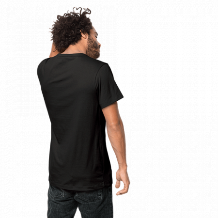 Футболка мужская Jack Wolfskin 365 T M black