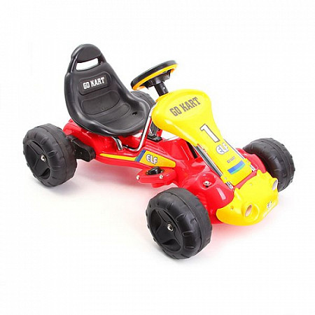 Карт на аккумуляторах от 3-7 лет Х32680 red/yellow