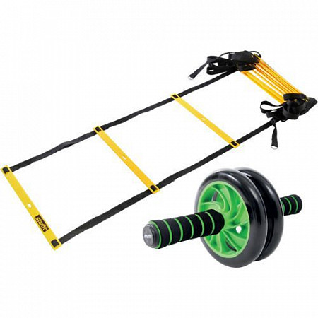 Комплект Starfit (координационная лестница и массажный ролик) FA-107